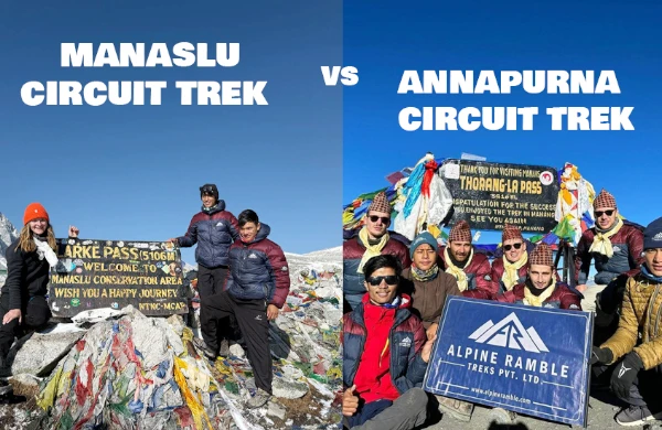 Manaslu Circuit Trek Vs Annapurna Circuit Trek